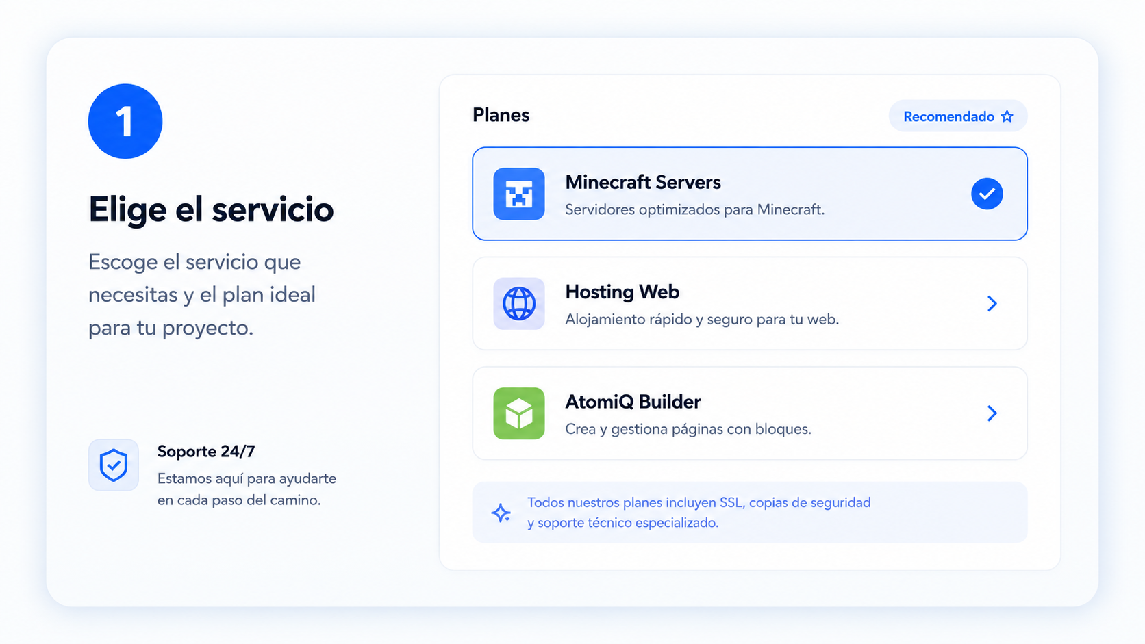 Gesti&oacute;n de servicios desde el panel QHItech